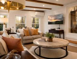 Mountain retreat w/ pond & fire pit
