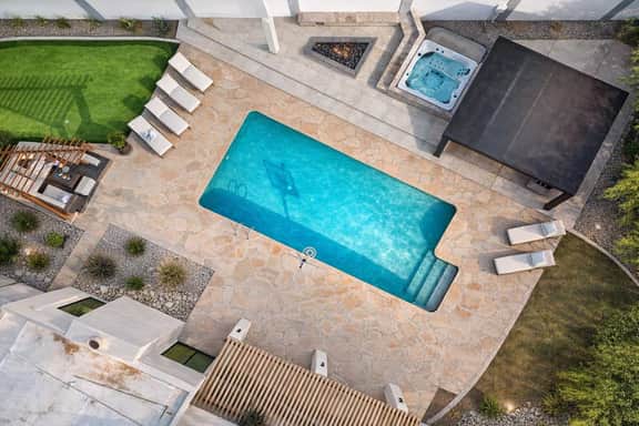 Luxury estate w/ heated pool & Camelback views