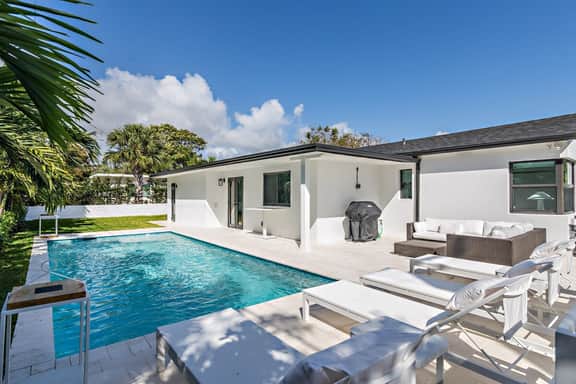 Luxury retreat w/heated pool & surf access